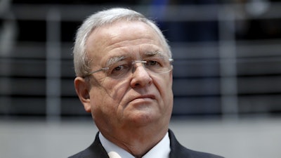 Martin Winterkorn, former CEO of the German car manufacturer 'Volkswagen', arrives for a questioning at an investigation committee of the German federal parliament in Berlin, Germany on Jan. 19, 2017.