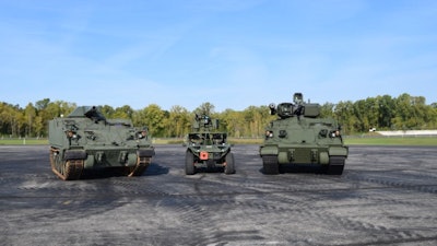 BAE Systems' Armored Multi-Purpose Vehicles.