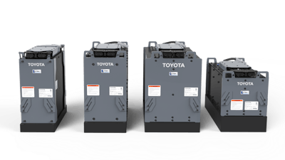 Toyota Material Handling 5 35 Series Li Ion Battery Lineup 1