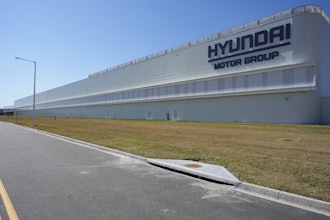 The Hyundai Motor Group Metaplant America is seen on March 26, 2025, in Ellabell, Ga.