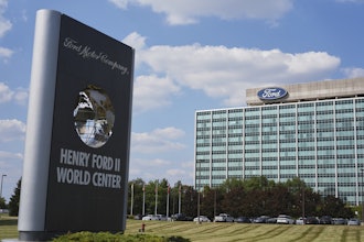 The current Ford World Headquarters is seen, Thursday, Sept. 11, 2025, in Dearborn, Mich.