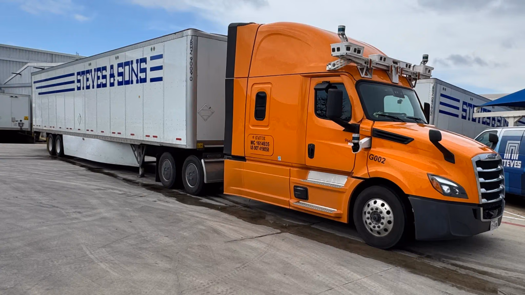 Bot Auto's autonomous trucking solution.