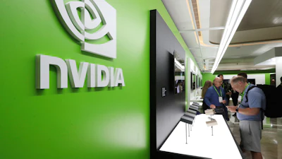 People take a look to Nvidia''s new products during the Computex 2025 exhibition in Taipei, Taiwan, Wednesday, May 21, 2025.