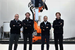 Caracol Founders, pictured from left to right: Francesco De Stefano, CEO, Paolo Cassis, COO, Jacopo Gervasini, CFO and Giovanni Avallone, Chief Innovation Officer.