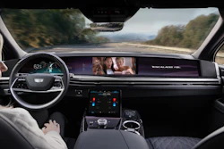 2028 Cadillac Escalade IQL simulated images.