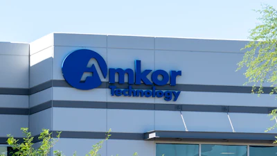 The Amkor Technology headquarters in Tempe, Arizona in May 2023.