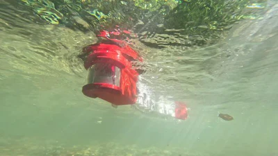 The larval zebrafish robot, Zbot.