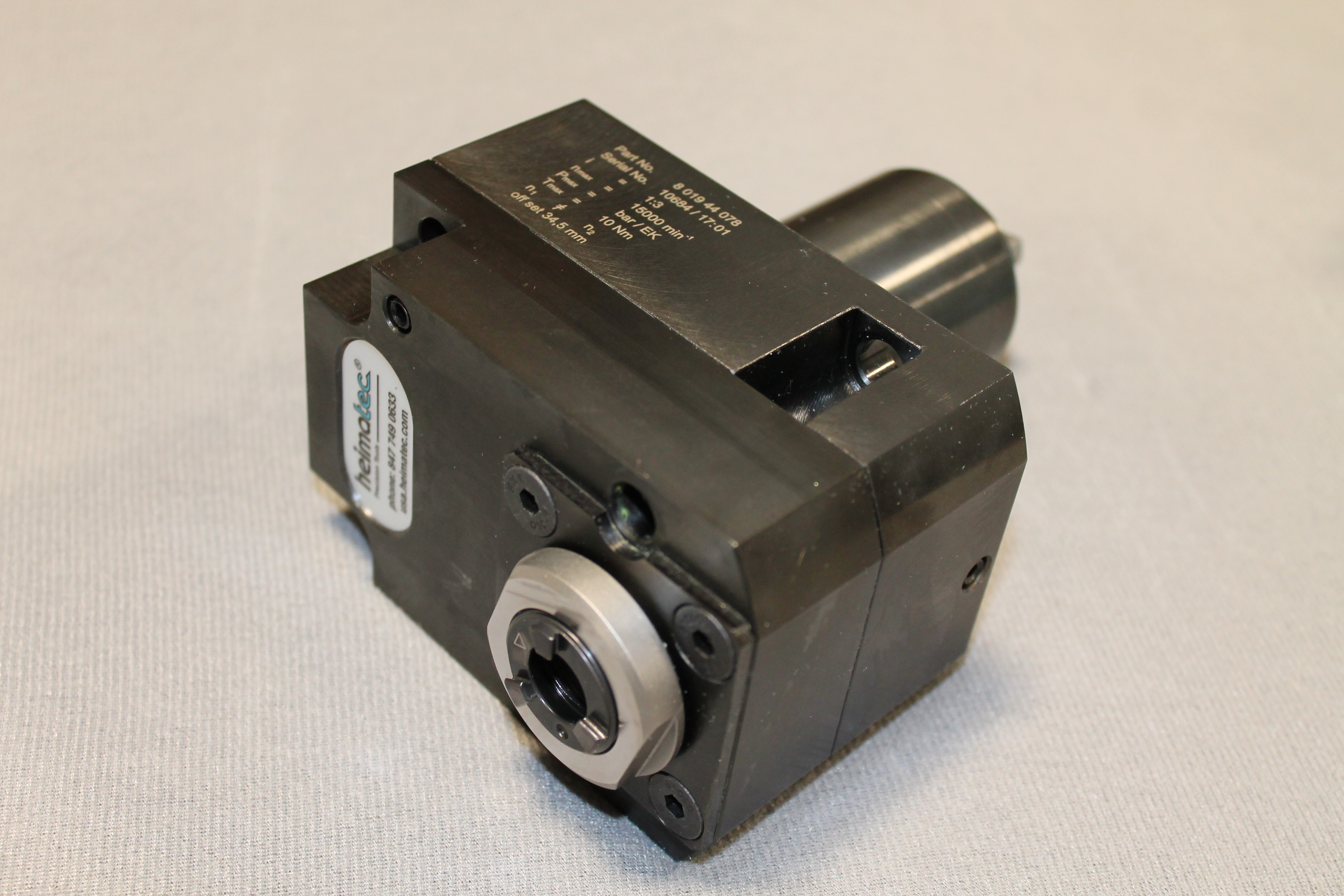 1 3 Axial Live Tool Speeder