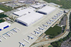A rendering of Boeing’s Second 787 Final Assembly Building when complete.
