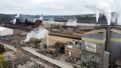 The United States Steel Corporation's Edgar Thomson Plant in Braddock, Pa., April 11, 2025.