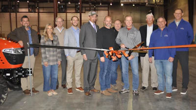 Bad Boy Mowers ribbon cutting ceremony.