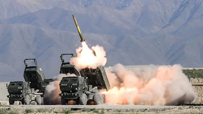 L3Harris’ Guided Multiple Launch Rocket System Insensitive Munition propulsion units.