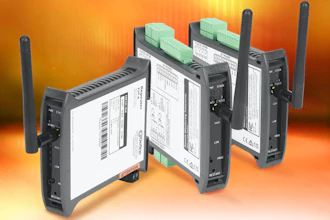 Figure 1: To add convenient wireless I/O capabilities to any PLC, SCADA, or hardwired system, AutomationDirect offers the Define Instruments Twin Link wireless point-to-point system, which delivers exceptionally flexible signal handling and simple configuration.