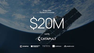 Array Series A Fundraise Blog Image
