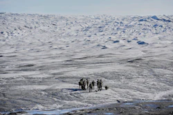 Danish military forces participate in an exercise with hundreds of troops from several European NATO members in Kangerlussuaq, Greenland, Sept. 17, 2025.