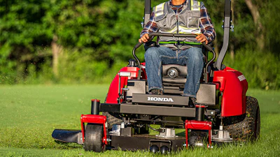 Honda North Carolina Manufacturing last week began production of its first battery-powered zero-turn radius mowers at its facility in Swepsonville, North Carolina.