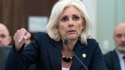 National Transportation Safety Board (NTSB) Chairwoman Jennifer Homendy testifies before the Senate Committee on Commerce, Science, and Transportation hearing at Capitol Hill, Thursday, Feb. 12, 2026, in Washington.