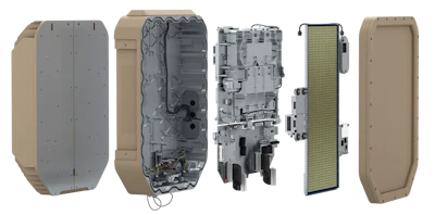 Expanded view of EchoShield radar.