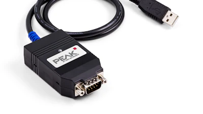 The PCAN-USB XL is one of the latest product releases of PEAK by HMS Networks.