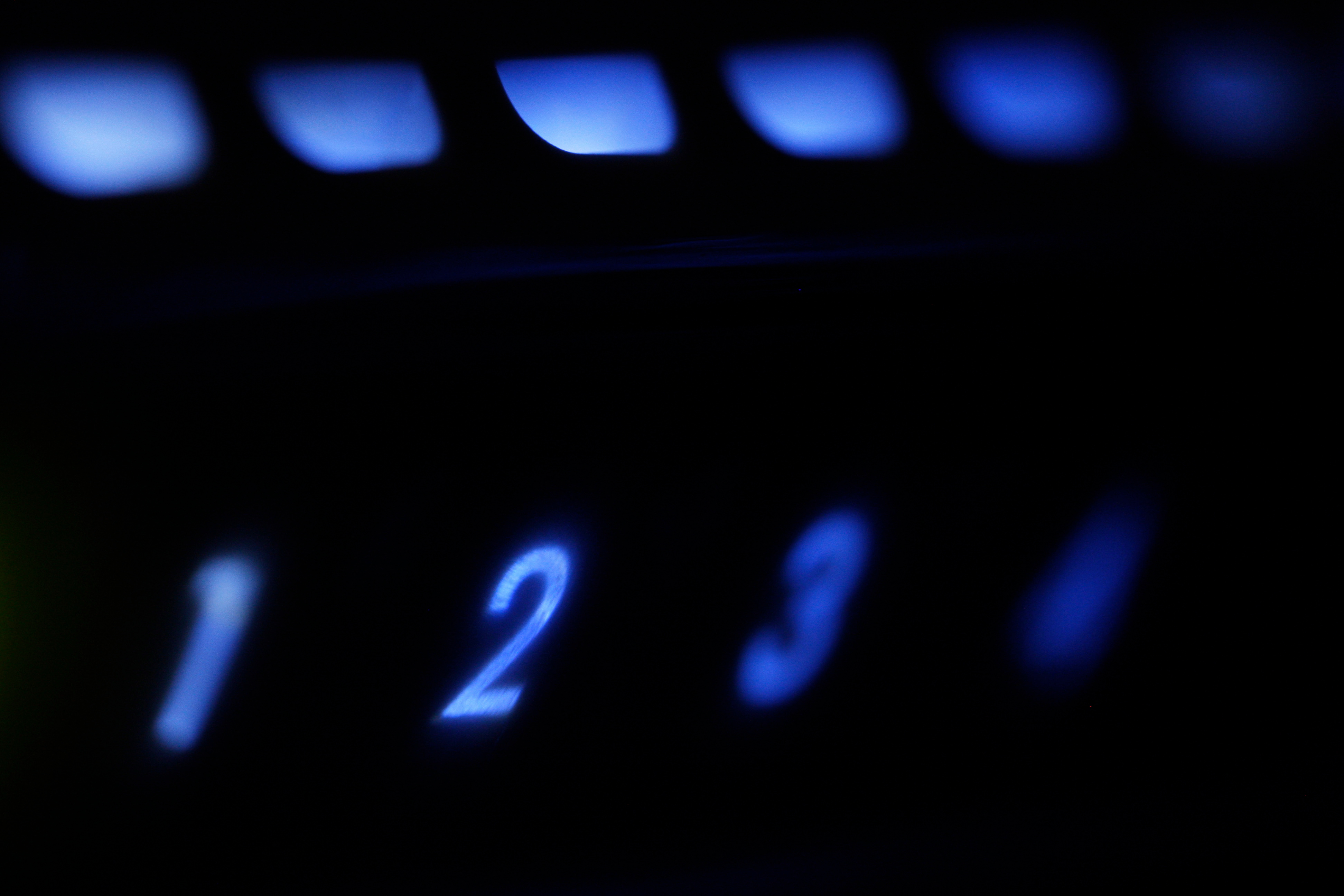 This file photo shows an LED-illuminated wireless router in Philadelphia on July 27, 2008.