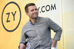 In this July 21, 2018, file photo Allbirds co-founder Tim Brown speaks at OZY Fest in Central Park in New York. Online shoe brand Allbirds plans to more than double its store count next year, hoping to reach shoppers who want to touch and try on their wool shoes.