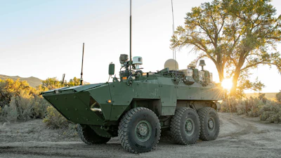 Textron Systems makes the Cottonmouth Advanced Reconnaissance Vehicle (ARV) at its facility in Slidell, Louisiana. Earlier this month, the company received a $450 million agreement to make ARVs for the U.S. Marine Corps.