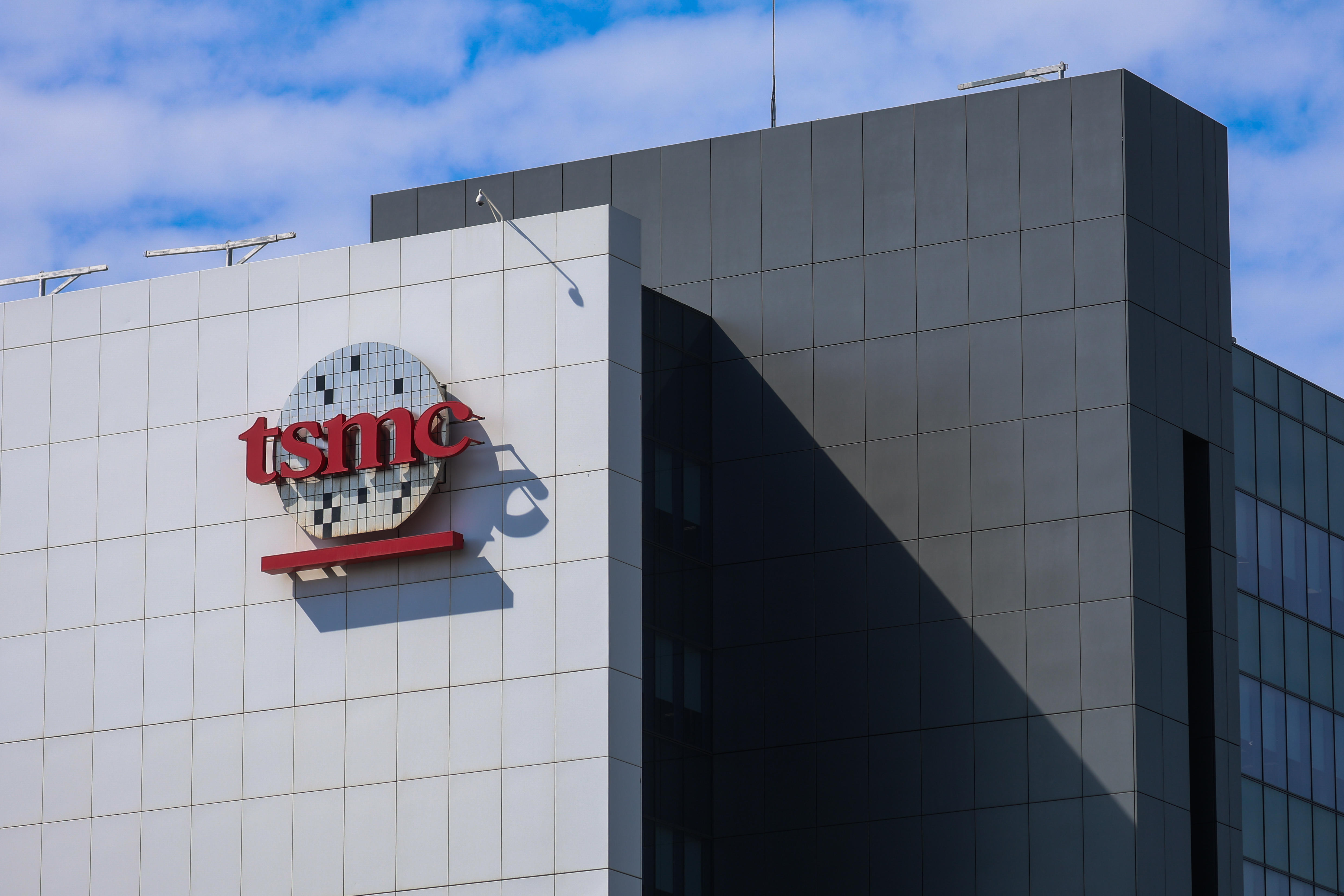 A building of TSMC or Taiwan Semiconductor Manufacturing Corp., a Taiwanese multinational semiconductor contract manufacturing and design company, in Hsinchu, Taiwan, on Thursday, Jan. 29, 2026.