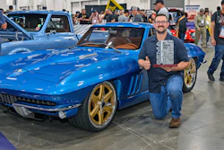 Last year, Kyle Kuhnhausen, owner of Kuhnhausen Metal Concepts in Creswell, Oregon, won SEMA's Best Engineered Vehicle of the Year Award for his 1966 Chevrolet Corvette, 'Serious66.'