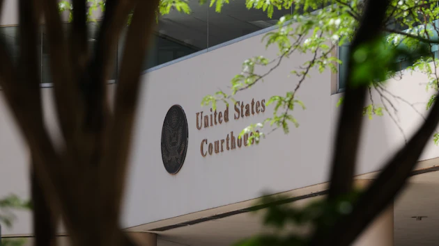 The Edward A. Garmatz United States District Courthouse is seen Monday, June 1, 2026, in Baltimore.
