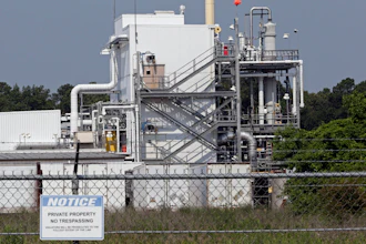The Chemours Company's PPA facility at the Fayetteville Works plant near Fayetteville, N.C., June 15, 2018.