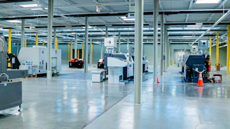 igus' manufacturing facility in East Providence, Rhode Island.