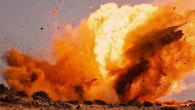 In this image provided by the U.S. Army, Covenant Industries' Anthem missile is tested Thursday, Aug. 6, 2026, at the Multidomain Training Area range complex.