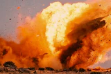 In this image provided by the U.S. Army, Covenant Industries' Anthem missile is tested Thursday, Aug. 6, 2026, at the Multidomain Training Area range complex.