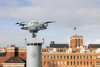The Fealty from Birdstop is a weatherproof, autonomous quadcopter built for persistent site coverage.