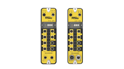 The RSio Remote Safe I/O Block from Banner Engineering.