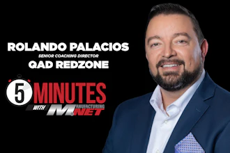 Rolando Palacios, Senior Coaching Director at QAD Redzone, featured in 5 Minutes with Manufacturing NET interview series