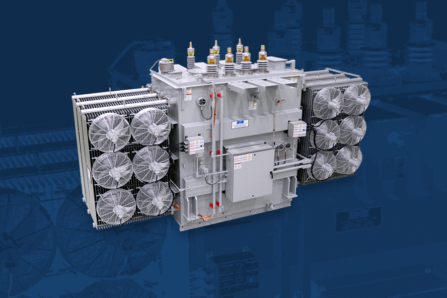 Niagara Power Transformer's liquid-filled transformers use a dielectric fluid contained within to insulate the transformer’s internal components.