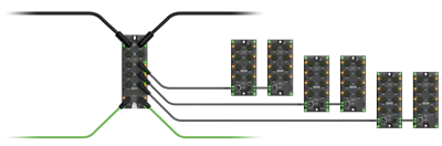 The new pure.IO IO-Link I/O modules from Murrelektronik enable IO-Link to be daisy-chained, opening up new possibilities for decentralized installation.
