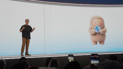 Meta CEO Mark Zuckerberg speaks during the Meta Connect conference, Sept. 23, 2026, Menlo Park, Calif.