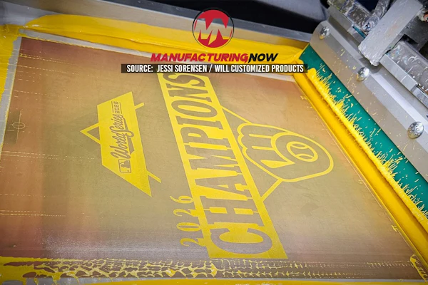 Whirlpool branded appliance component with yellow protective packaging in manufacturing facility